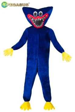 Mascotte Pupazzo Blu