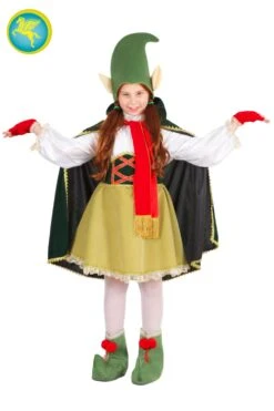 Elfo Bambina Di Babbo Natale Bambina