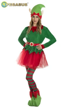 Elfetta Di Babbo Natale Donna