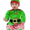 Elfo Di Natale Neonato -Party Costume Store N5639