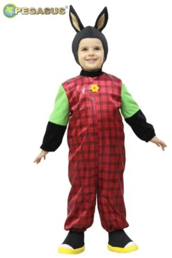 Vestito Di Carnevale Bambino Da Coniglio Black