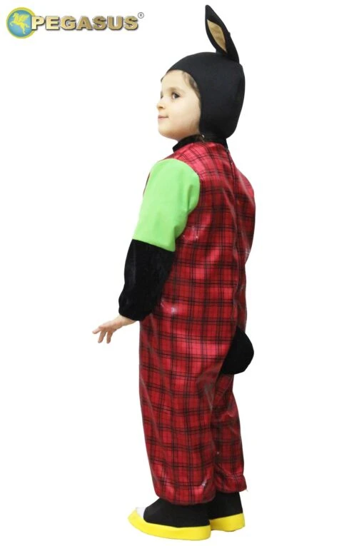 Vestito Di Carnevale Bambino Da Coniglio Black - Image 3