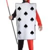 Costume Completo Carta Da Gioco Picche Adulto -Party Costume Store RE8118 D 1
